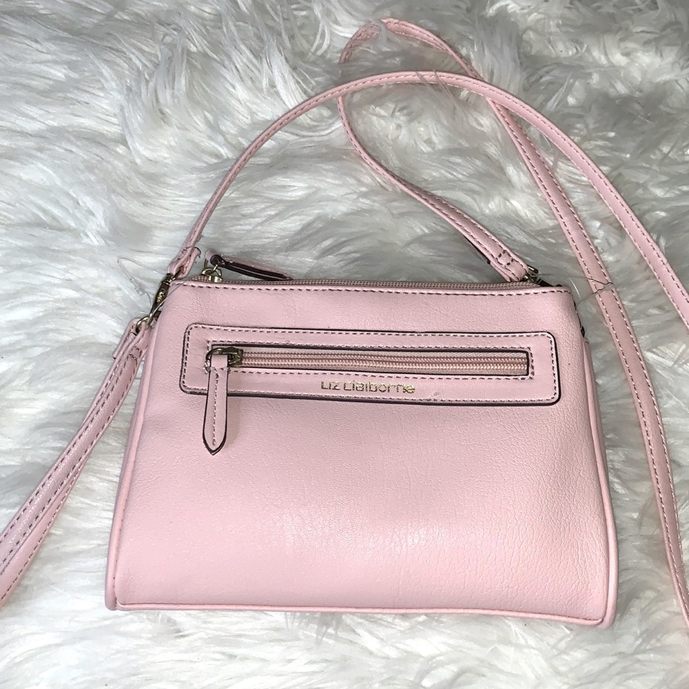 Light pink Liz Claiborne clutch purse